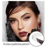 Magic Liquid Eyebrow Pencil - 4-Tip Microblade Brow Pen for