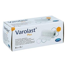 Varolast Plus Zinkleimbinde 8cmx5m 931582, 1 St [Badartikel]