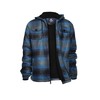 Facitisu Hoodies for Men Sherpa Lined Heavyweight Flannel Jackets Fleece
