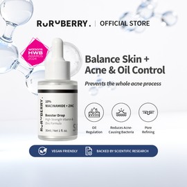 Ruruberry 10% Niacinamide + Zinc Serum 30ml