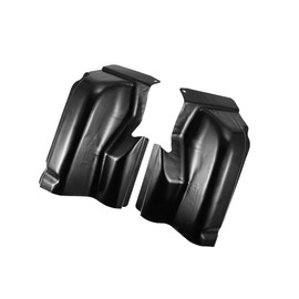 Motoforti 1 Pair LH RH Steel Cab Corner Covers for Ford F-150 4 Door 2004 2005 2006 2007 2008 Crew Cab Pickup Truck Cab Corner Replacement Long-lasting