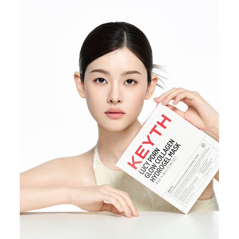 Kiss Lucy PDRN Glow Collagen Hydrogel Mask 38g * 4
