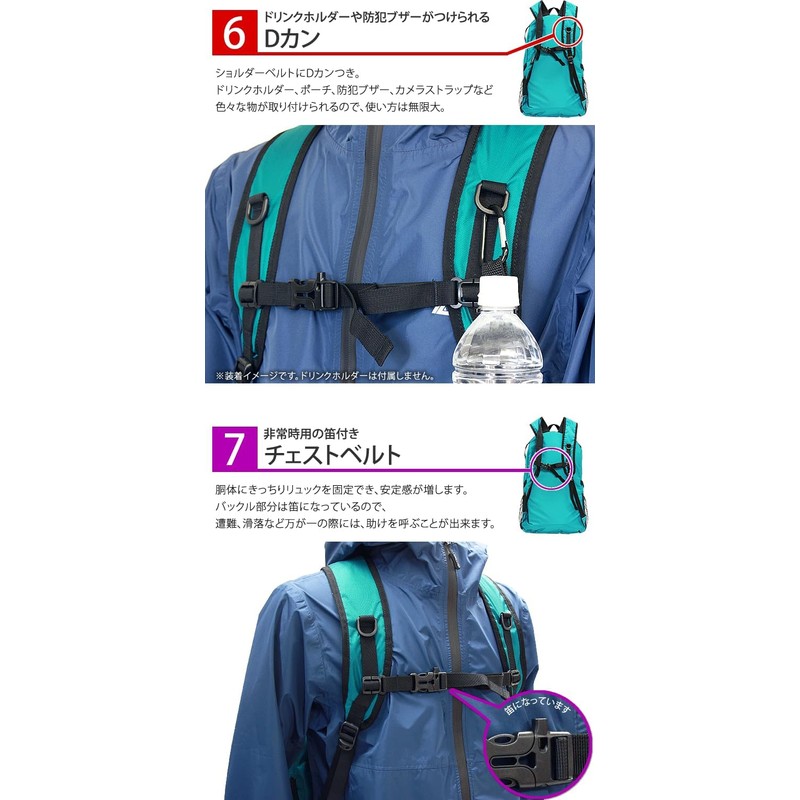 LAD WEATHER Backpack, Large Capacity 40L, Foldable and Convenient, Backpack,