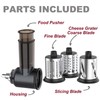 Slicer Shredder Attachments for KitchenAid Stand Mixer Cheese Grater Attachment