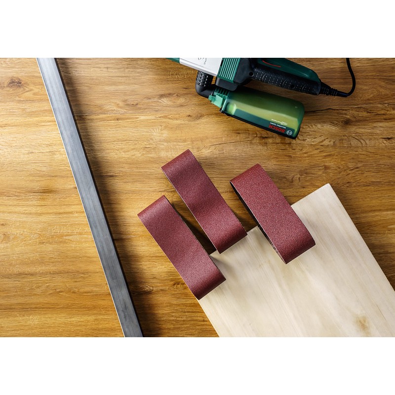 Bosch 9 pcs. Mixed Sanding Belt Set (for Wood, Grit