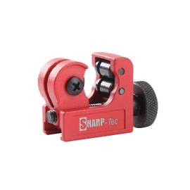 Sharp-tec 3-16mm Pipe Cutter, Adjustable Tube Cutter with Zinc Alloy Body, Mini Copper Pipe Cutting Tool for Plumbing