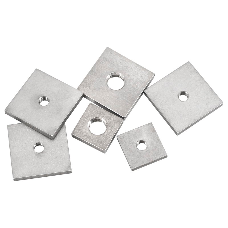 304 Stainless Steel Square Nuts M6x20x20mm Square Screws Nut for