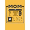 MOM of 18 BOYS & 16 GIRLS: Perfect Notebook /
