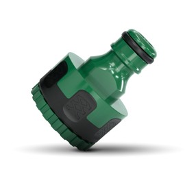 RASENWERK® - 2-in-1 Tap Connector for 1/2 Inch and 3/4 Inch - Tap Attachment - Premium Tap Connector - Adapter Tap - 1 Piece