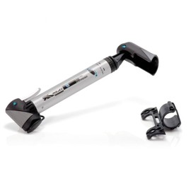 XLC Unisex - Adult Telescopic Mini Pump Beta PU-T02, Black, Silver, One Size