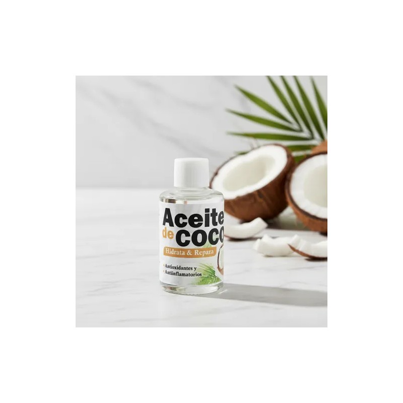 Aceite Concentrado De Coco Antioxidante Para Cabello Y Piel Todo