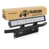 SKYWORLD LED Light Bar, 20 inch 126W Spot Flood Combo