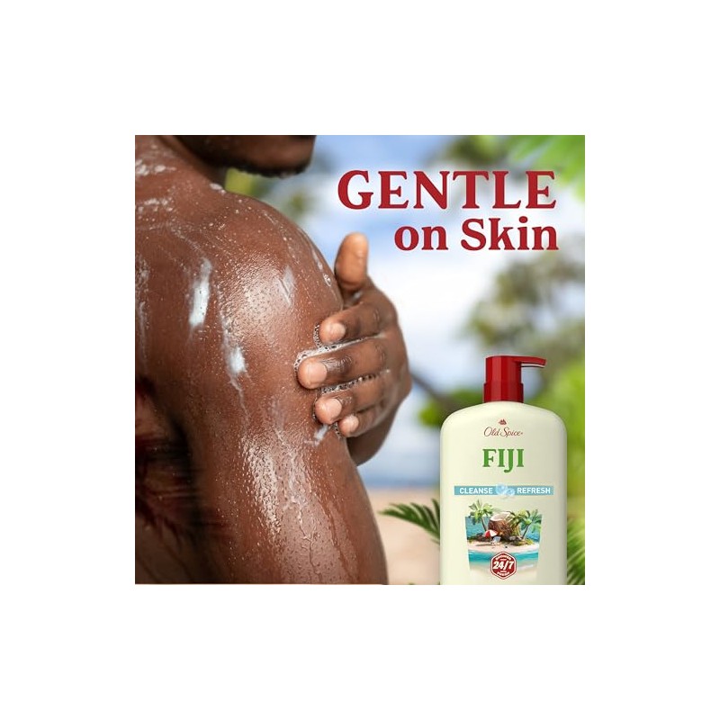 Old Spice Body Wash for Men, Fiji with Palm Tree