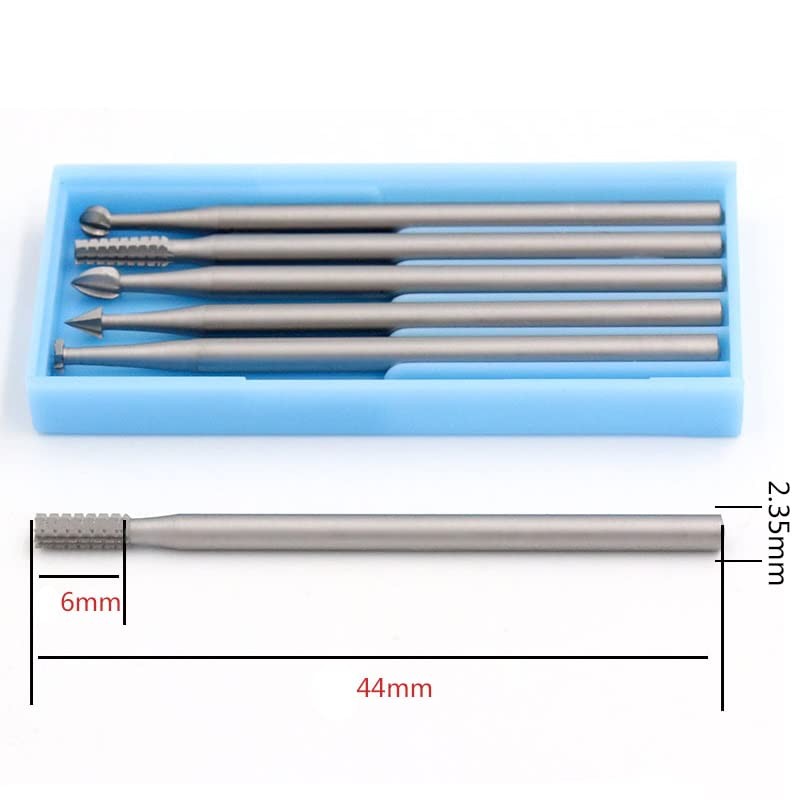 6Pcs Engraving Blade Set, Large Tungsten Steel Rotary Cutters Router