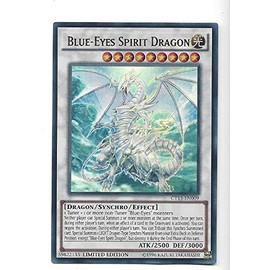 Yugioh Ultra Rare Card Blue Eyes Spirit Dragon Limited Edition CT13-EN009 by Yu Gi Oh!