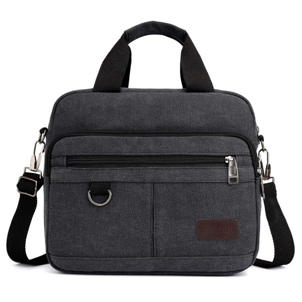 MT's SHOP SH321 Men's Shoulder Bag, Canvas, Lightweight, Multi-functional, Cross-body