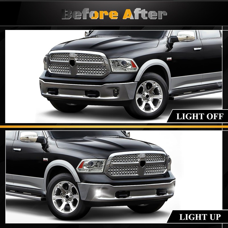 FICOLPO Led Fog Lights for 2013 2014 2015 2016 2017