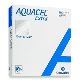 AQUACEL (WOUND DRESSING (PROTEASE MATRIX)) 10CM X 10CM S7501-10 DRESSINGS