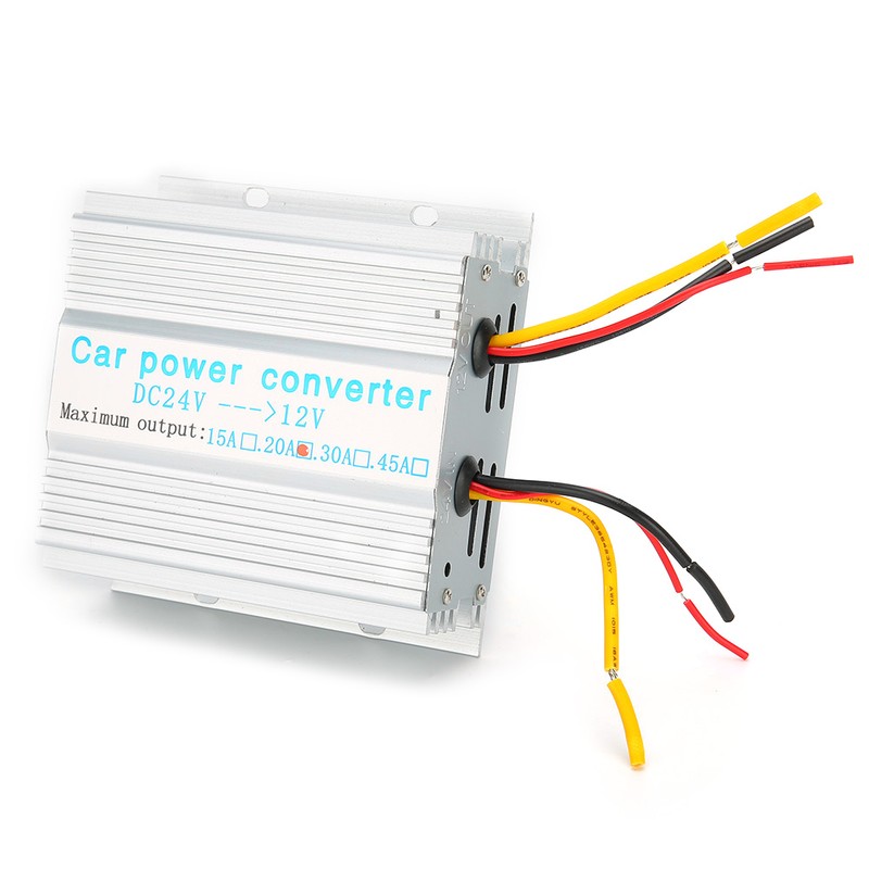 240W DC 24V to 12V Car Power Converter 20A Regulator