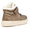 Geox J THELEVEN Girl B AB Sneaker, Grigio Fumo, 34