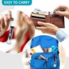 Jexine 50 Pcs Mini Flashlight Keychains Bulk with Lanyard Portable