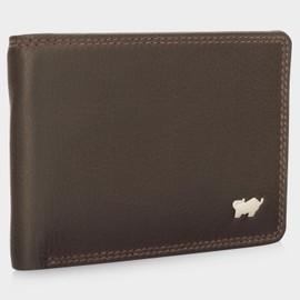 BRAUN BÜFFEL Men's Genuine Leather Golf 2.0 Wallet - Wallet for Men - 4 Card Slots, Brown 1.0, Classic
