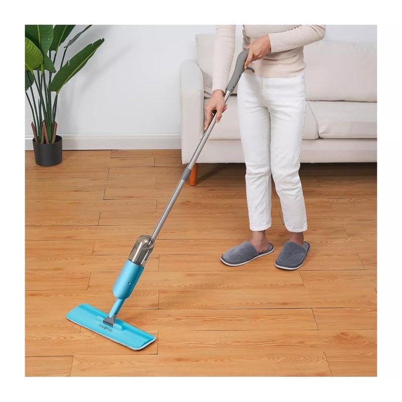 QVC True & Tidy SPRAY-250 Spray Mop - Color: White