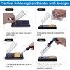 TriLine Soldering Iron Kit with Digital Multimeter, 60W Adjustable Temperature