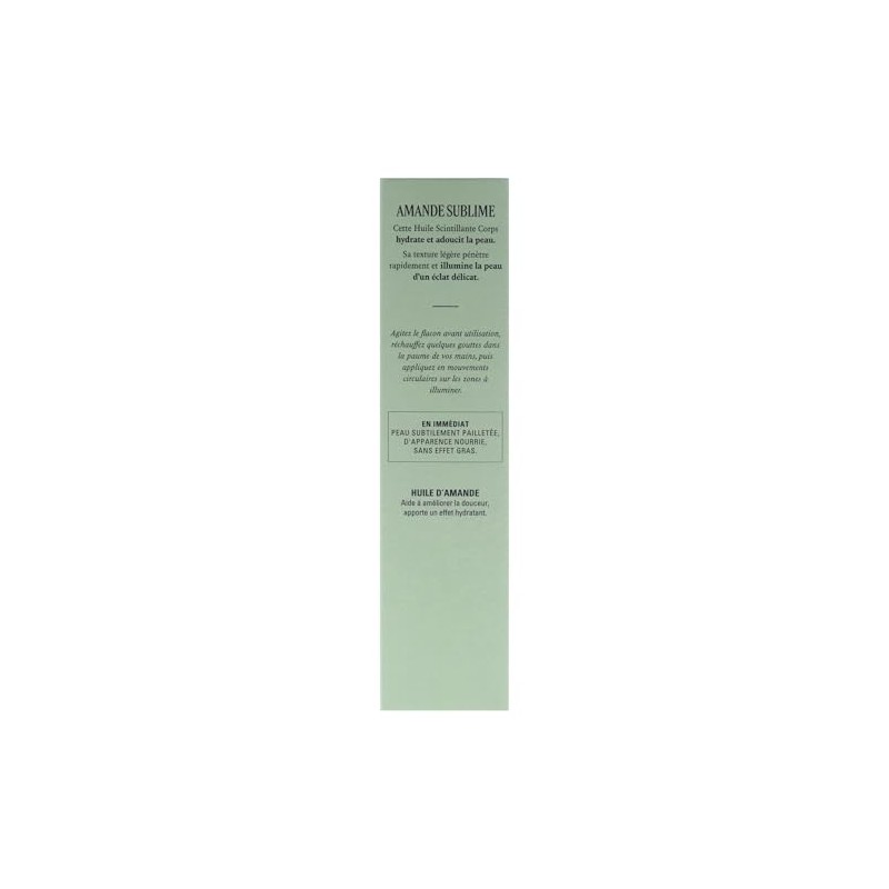 Almond Sublime Shimmering Body Oil by LOccitane for Unisex -