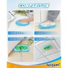 KEEPOW Reusable Microfibre Pads for Flash Speed Mop Refill Wipes,