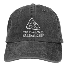You Wanna Pizza Me Baseball Cap Golf Dad Hat Adjustable Original Classic Low Profile Cotton Hat Men Women