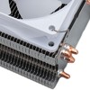 CPU Air Cooler 3.5in 4 Heat Pipes 3pin 12VDC 48CFM