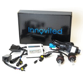 Innovited 9004 9007 6000K Hi/Lo Bi Xenon HID Xenon Bulb Bundle with 55W INOAC Slim Ballast (Cool White)