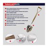 Spear & Jackson Traditional Stainless Steel Planting Spade, Heavy Duty