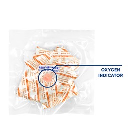 300 CC [50 Packets] Premium Oxygen Absorbers for Food Storage, Oxygen Scavengers Packets(5 Bag of 10 Packets) - ISO 9001 Certified Facility Manufactured Oxygen Absorbers
