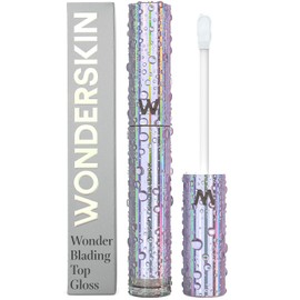 Wonderskin Lip Gloss - Clear Shine Top Gloss, Long Lasting Gloss