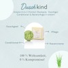 Duschkind Solid Shampoo Lemon Grass with Macadamia Nut Oil, Solid