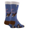 Men's Novelty Crew Socks, Funny Crazy Socks, Cool Casual Dress