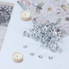 600 stoppini per candela, stoppini da 2,6 cm in cotone,