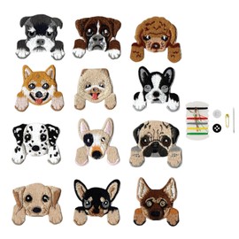 Aninako Patches, Embroidered, Animal Paste or Sewing, Applique Patches, Children, Animals, Popular Set, Embroidery, Iron, Patches, Crafts, Boys, Girls, Cute, Stylish, Cute, Kindergarten, Kindergarten