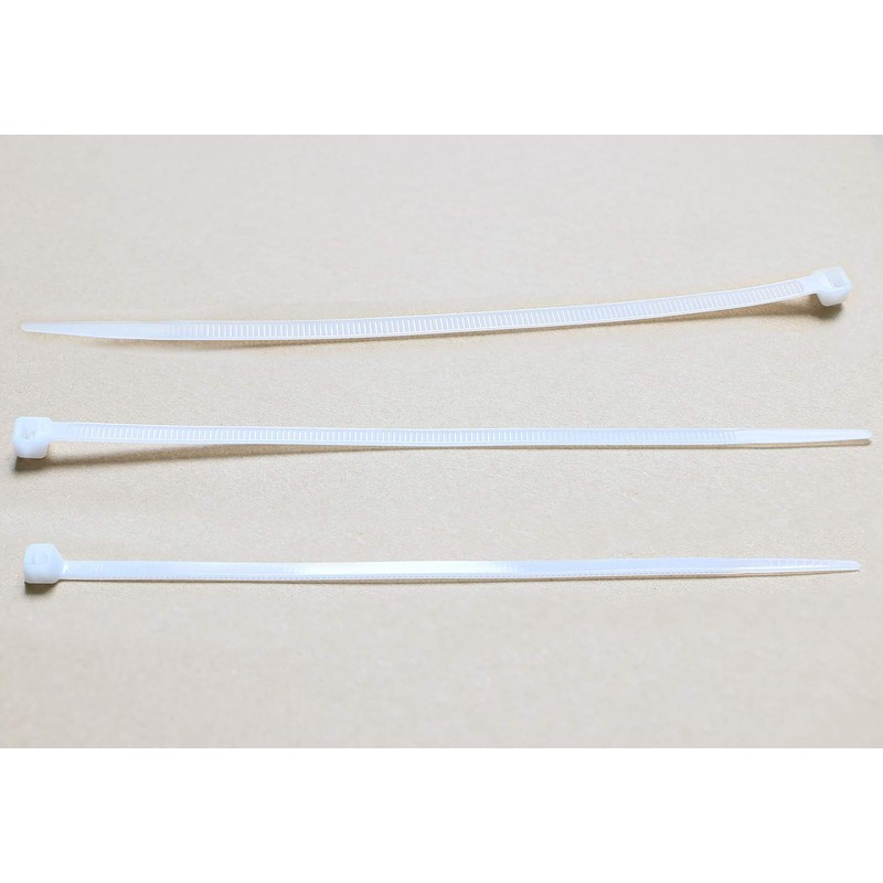 Pasow 25pcs Nylon Zip Ties Plastic Cable Ties Self-Locking Heavy