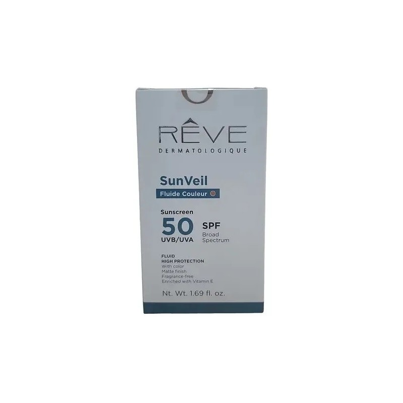 Reve Dermatologique SunVeil Fluide Couleur FPS 50 50ml Protector Solar