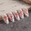 1 box rose gold silver butterfly nail decoration parts nail