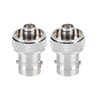 SMA BNC Conversion Connector 2pcs SMA Female to BNC Female