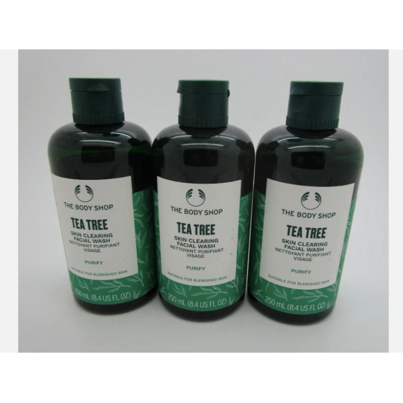 The Body Shop TEA TREE Skin Clearing FACIAL WASH 8.4