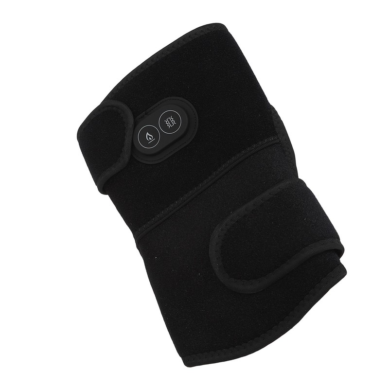 Cordless Knee Massager Heated Knee Elbow Shoulder Brace Vibration Knee