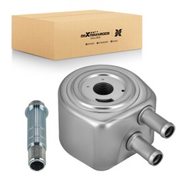 maXpeedingrods Engine Oil Cooler 4C3Z6A642A Fits for Ford E-350 E-350 E-450 E-550 Econoline SD Excursion F-150 F-250 F-350 F-450 F-550 SD F-53 Motorhome # FO4000100