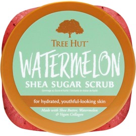 TREE HUT, Watermelon Shea Sugar Scrub, Exfoliante Corporal de Azúcar Natural con Manteca de Karité y Esencia de Sandía, Exfolia e Hidrata la Piel, 510 gramos