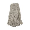 Boardwalk 2032CEA Cut-End Wet Mop Head, Cotton, No. 32, White