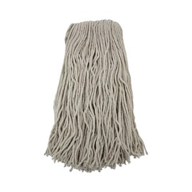 Boardwalk 2032CEA Cut-End Wet Mop Head, Cotton, No. 32, White